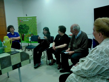 ‘Conte na Biblioteca’ realiza sexto encontro