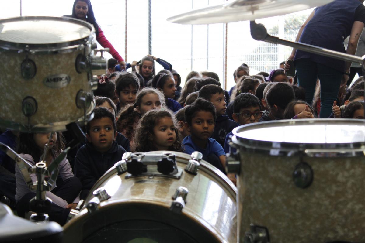 Projeto concertos percussivos nas escolas