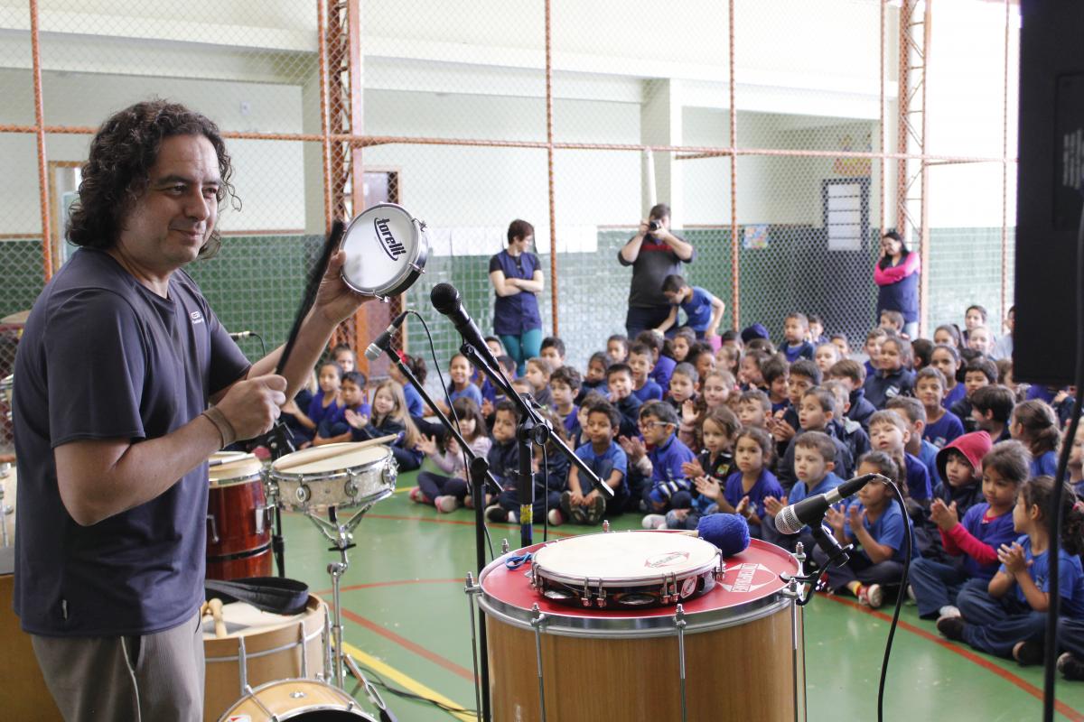 Projeto concertos percussivos nas escolas