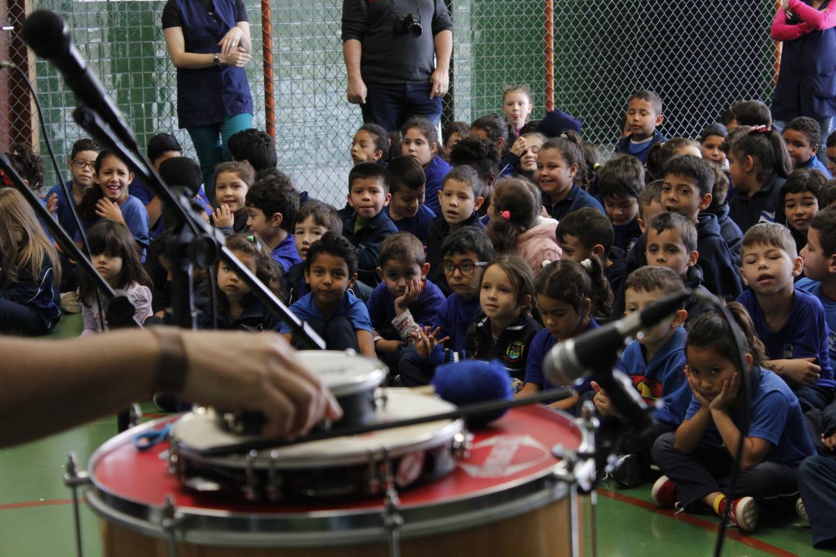 Projeto concertos percussivos nas escolas