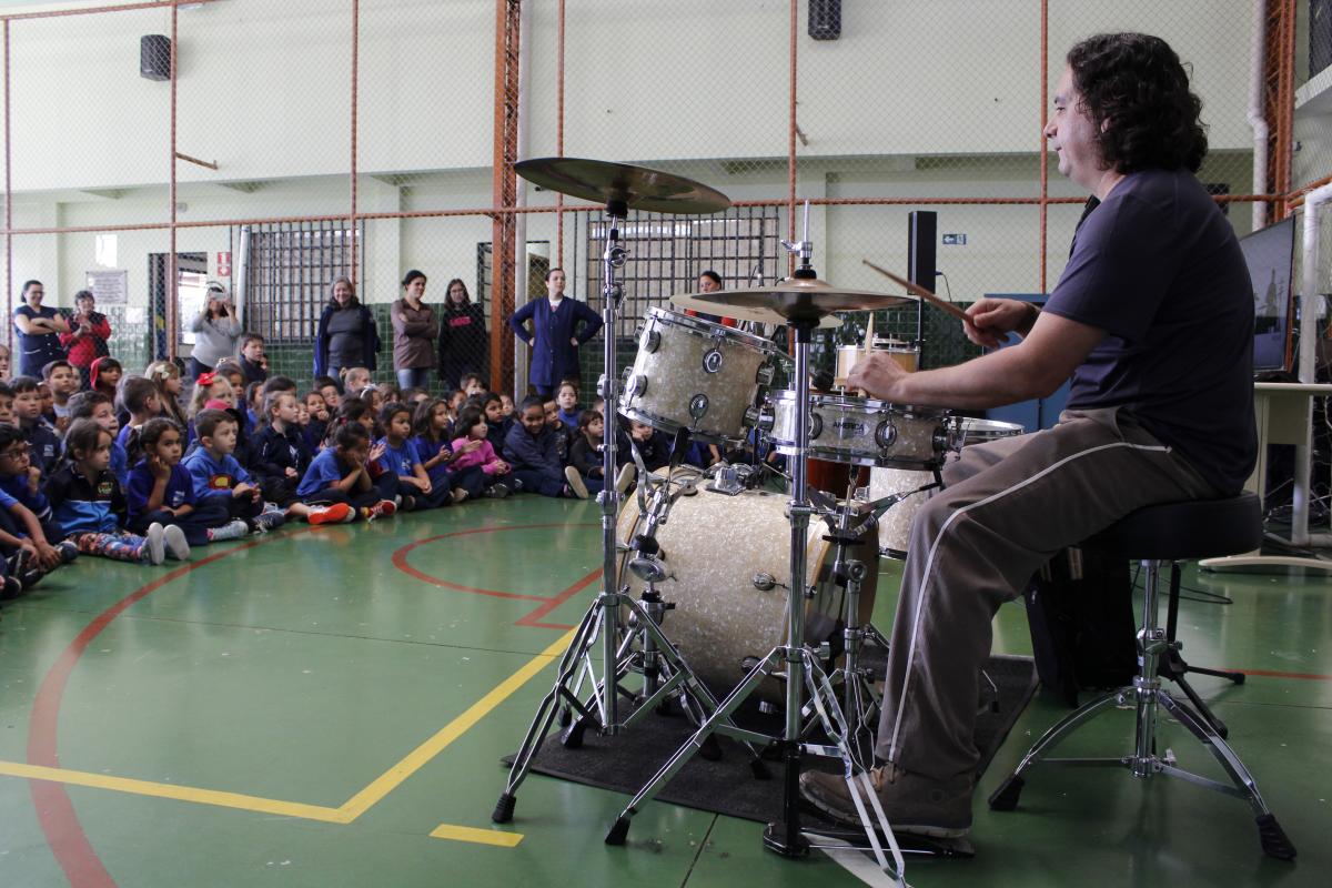 Projeto concertos percussivos nas escolas