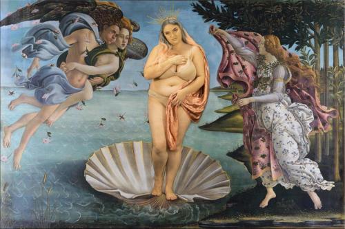 MUM em "O Nascimento de Vênus' (Sandro Boticelli)